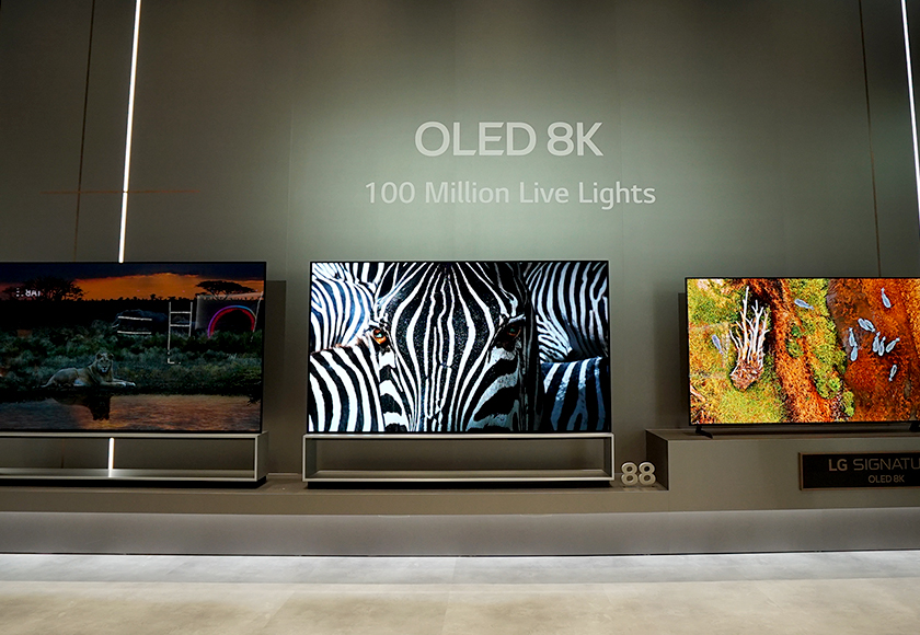 مبيعات تلفزيون" OLED " من " آل - جي " تحقق رقما قياسيّا وتبلغ مليون وحدة في ثلاثة أشهر